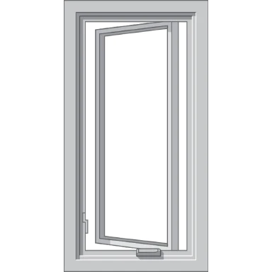 Syracuse Pella Hurricane Shield Series Vinyl Casement Window