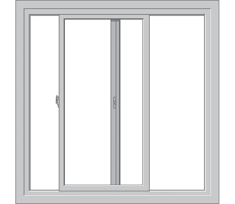 Syracuse Pella Hurricane Shield Series Vinyl Sliding Window